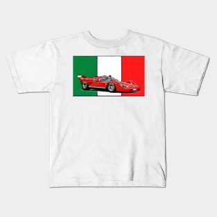 512 Italian Print Kids T-Shirt